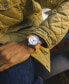 Фото #7 товара Часы и аксессуары MVMT Field II Мужские Оранжевые Нейлоновые Часы 41 мм