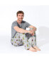 ფოტო #4 პროდუქტის Men's Teenage Mutant Ninja Turtles Retro Pajama Set