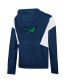 ფოტო #2 პროდუქტის Women's Navy, White Notre Dame Fighting Irish Game Day Full-Zip Jacket