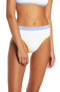 Фото #2 товара L Space French Cut High Waist Textured Swim Bottoms, Size Large 284638