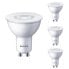 Фото #1 товара Лампы Philips Leuchtmittel A-419146 LED 4 x 4,7 Вт 2700 K 345 lm 15000 часов 0,17 кг 4 шт.