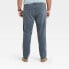 Фото #2 товара Men's Athletic Fit Jeans - Goodfellow & Co Navy 36x32