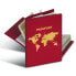 Фото #1 товара HERMA RFID protectors for passport - Red - Image - 1 pockets - 135 mm - 99 mm