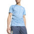 Фото #1 товара Puma Mcfc Prematch Crew Neck Short Sleeve Soccer Jersey Mens Blue 77757821