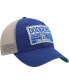 Фото #4 товара Men's Royal Los Angeles Dodgers Four Stroke Clean Up Trucker Snapback Hat