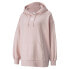 Puma Classics Oversized Pullover Hoodie Womens Pink Casual Outerwear 530412-36
