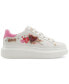 Фото #2 товара Women's Heartstep Printed Lace-Up Sneakers