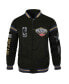 ფოტო #3 პროდუქტის Men's and Women's x Black History Collection Black New Orleans Pelicans Full-Snap Varsity Jacket