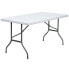Фото #1 товара 30''W X 60''L Granite White Plastic Folding Table