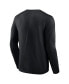 ფოტო #3 პროდუქტის Men's Black Oklahoma Sooners Broad Jump 2-Hit Long Sleeve T-shirt