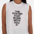 NEW BALANCE Shifted Heather Tech Graphic sleeveless T-shirt