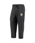 ფოტო #4 პროდუქტის Men's Black, Heathered Charcoal Distressed Army Black Knights Meter Long Sleeve T-shirt and Pants Sleep Set