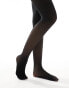 Фото #3 товара ONLY 40 den 2 pack tights in black