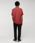 Фото #4 товара Рубашка мужская MANGO Regular-Fit с коротким рукавом