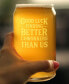 Фото #2 товара Good Luck Finding Better Coworkers than us Coworkers Leaving Gifts Beer Can Pint Glass, 16 oz