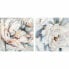 Фото #1 товара Картина DKD Home Decor 90 x 2,5 x 90 cm Цветок Shabby Chic (2 штук)