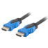 Фото #1 товара LANBERG HDMI 2.0 4K Video M/M cable 15 m