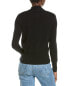 Фото #2 товара Sofiacashmere Modern Faux Wrap Cashmere Sweater Women's