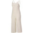 Puma Ribbed Jumpsuit Womens Off White Casual 531847-75