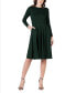 Фото #1 товара Women's Midi Length Fit and Flare Dress