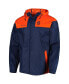 Фото #3 товара Men's Navy, Orange Detroit Tigers Omni-Shade Flash Forward Challenger Full-Zip Windbreaker Jacket