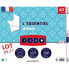 Фото #2 товара DODO-Set mit 2 mittelgroen Kissen THE ESSENTIAL 60 x 60 cm 100 % Polyester
