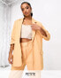 Фото #2 товара 4th & Reckless Petite tailored blazer co-ord in orange