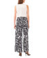 ფოტო #3 პროდუქტის Women's Smocked Waist Pull On Pants