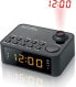 Radiobudzik Muse Muse Clock radio M-178P Black, 0.9 inch amber LED, with dimmer