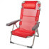 Фото #5 товара Складной стул с подголовником Aktive Menorca Красный 48 x 90 x 60 cm (2 штук)
