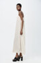 Фото #3 товара Платье миди асимметричного кроя ZARA