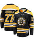 Фото #2 товара Men's Hampus Lindholm Black Boston Bruins Home Breakaway Player Jersey