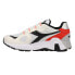 Фото #3 товара Diadora Mythos Suede Lace Up Mens White Sneakers Casual Shoes 176722-C9069