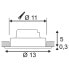 Einbaustrahler New Tria