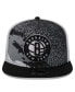 Фото #4 товара Men's Black Brooklyn Nets Court Sport Speckle 9Fifty Snapback Hat