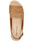 ფოტო #4 პროდუქტის Women's Gannett Buckle Slingback Wedge Sandals
