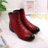 Jezzi W JEZ52G insulated ankle boots with decorations, red 40 - фото #4