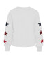 ფოტო #4 პროდუქტის Women's '47 White Brooklyn Nets 2021/22 City Edition Call Up Parkway Long Sleeve T-shirt