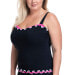 Фото #1 товара Profile by Gottex 284831 Plus-size Lettuce Ruffle Sweetheart Tankini Top 20 W