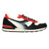 Diadora Camaro Legacy Lace Up Mens Black, Red, White Sneakers Casual Shoes 1786 Черный - фото #1