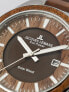 Фото #4 товара Наручные часы мужские Jacques Lemans Eco Power Wood 40 мм 10 АТМ