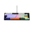 Фото #2 товара Gaming-Tastatur THE G-LAB KEYZ-HYDRO-BKWO/FR 60 % Membran, 3 Farben Schwarz + Wei + Orange