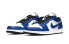 Кроссовки женские Nike Air Jordan 1 Low Game Royal Бело-синий, 42.5 - фото #4