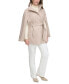 ფოტო #6 პროდუქტის Womens Double-Breasted Cape Coat