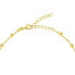 Timeless Rosary Gold Plated Necklace NCL113Y