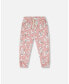 Фото #1 товара Брюки Deux Par Deux Pink Jasmine Flower Sweatpants