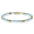 Фото #1 товара Delicate beaded bracelet Blue Sky RR-40138-G