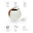 Фото #12 товара Bluetooth-динамик со светодиодной лампой KSIX Bubble Белый 5 W портативный