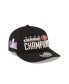 Фото #1 товара Men's Black San Francisco 49ers 2023 NFC Champions Locker Room Trophy Collection Low Profile 9FIFTY Snapback Hat