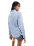 Фото #3 товара New Look denim shirt in light blue